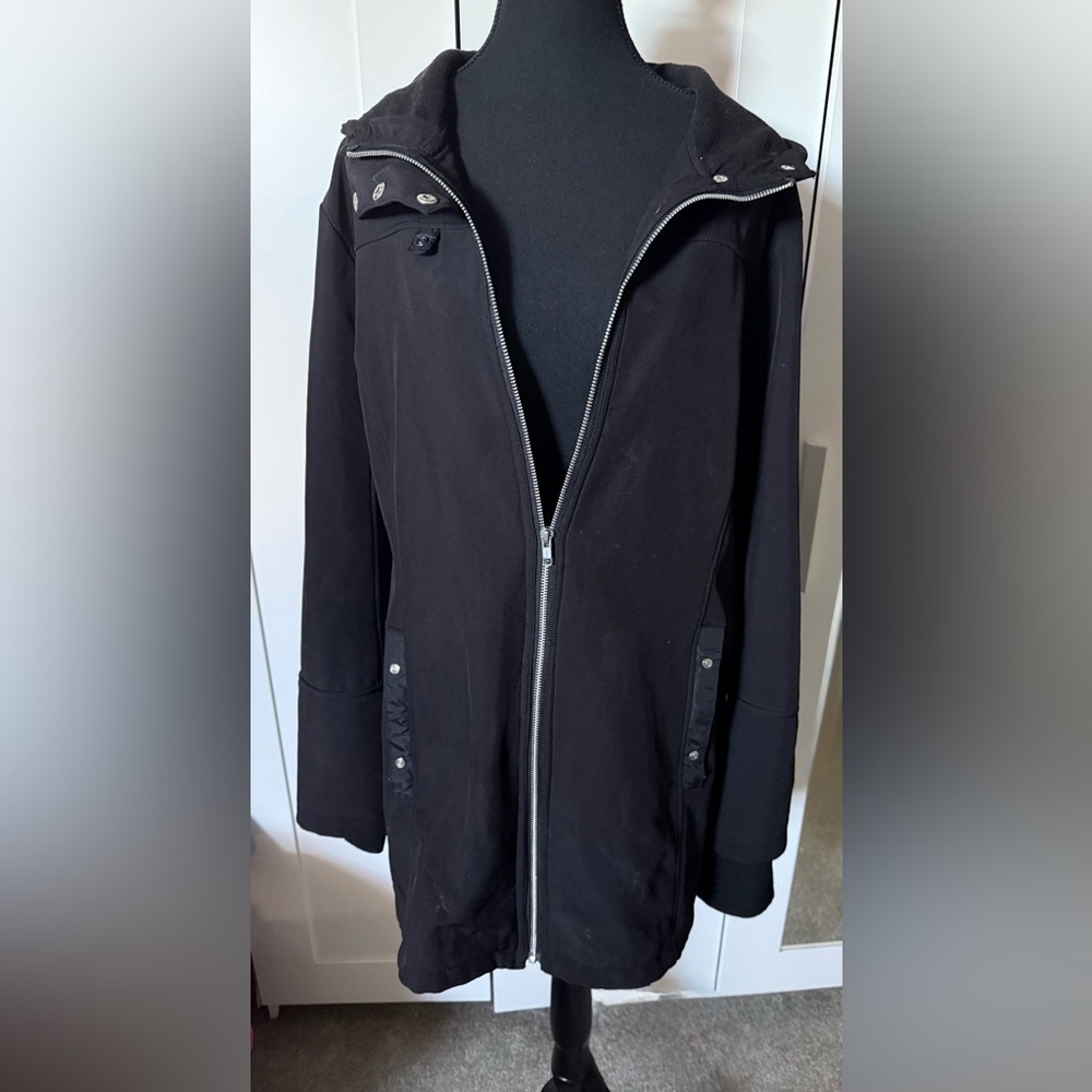 Active Zone Women's 1x Black spring/fall Jacket